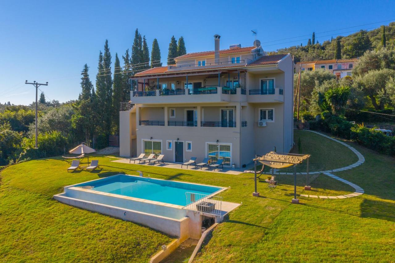 Ionian Sea View Villa By Whitedreamvillas Kato Korakiana Екстериор снимка